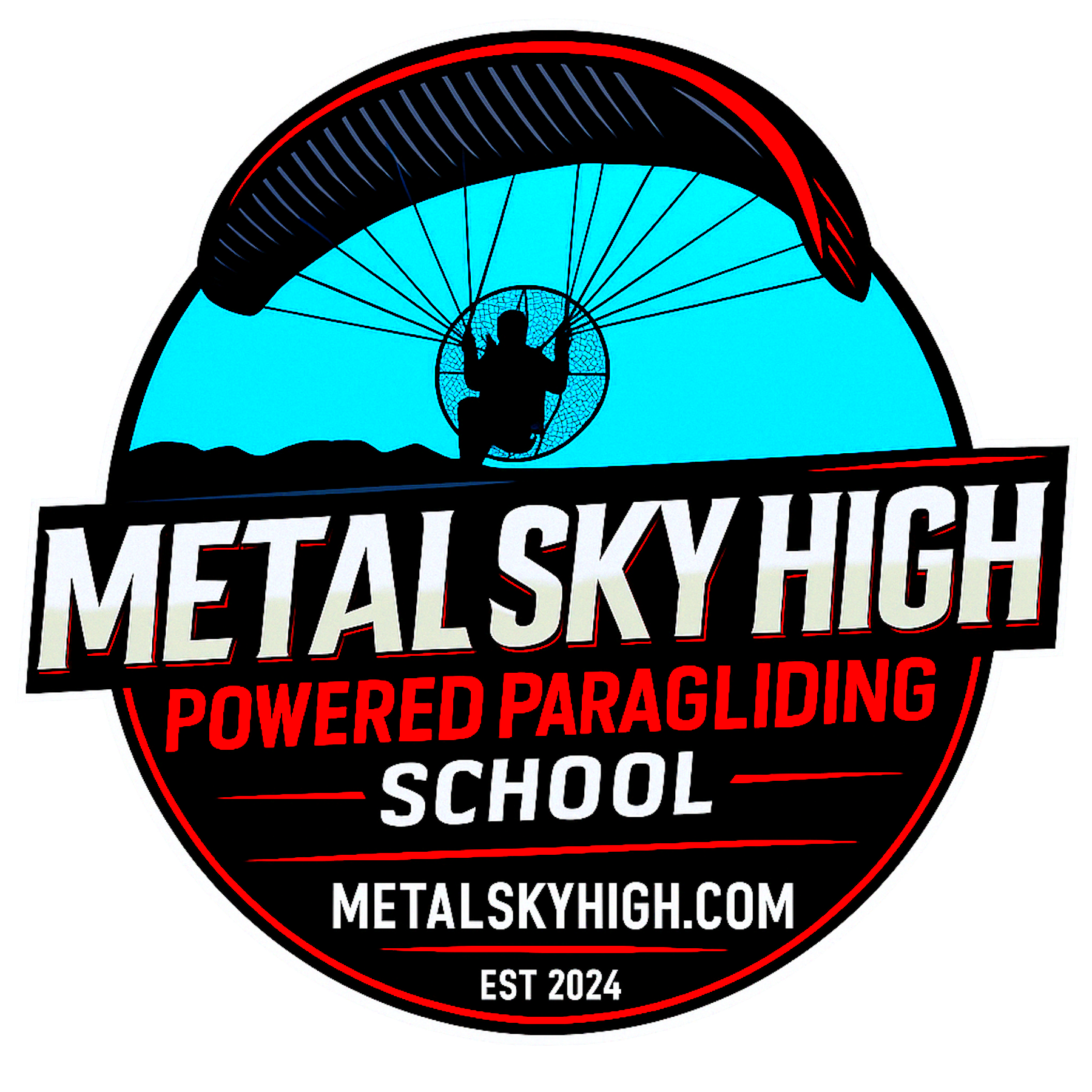 Metal Sky High Powered Paragliding School