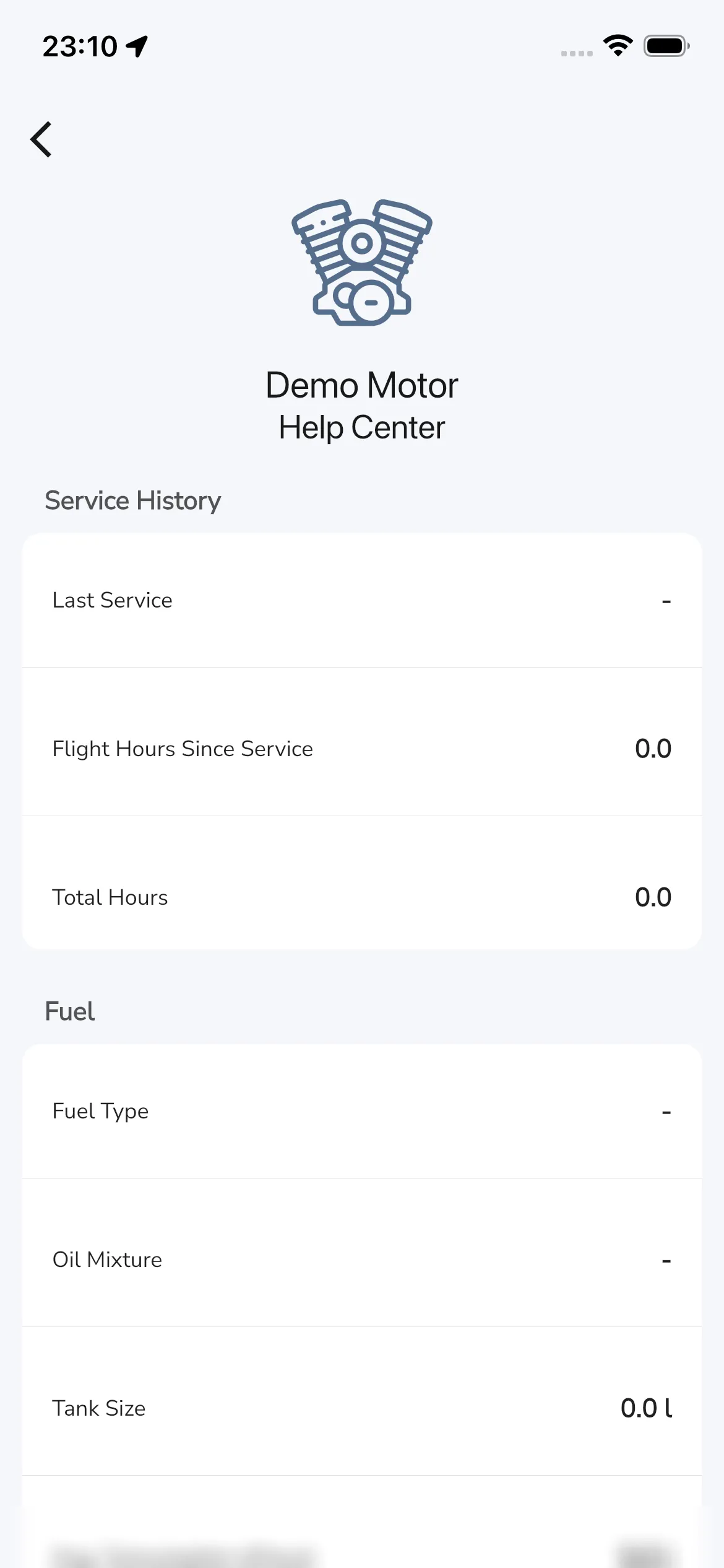 Engines Screen 2