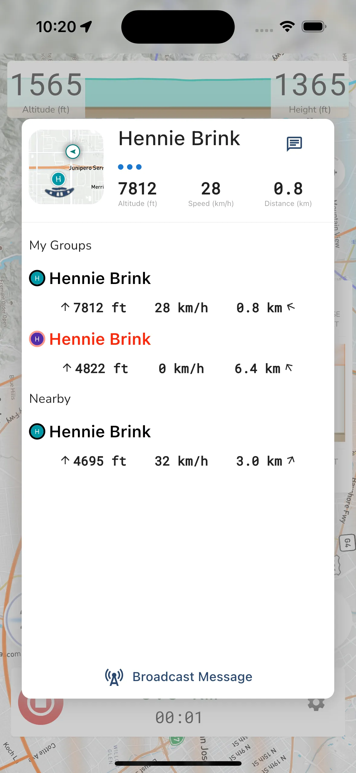 Friends Widget