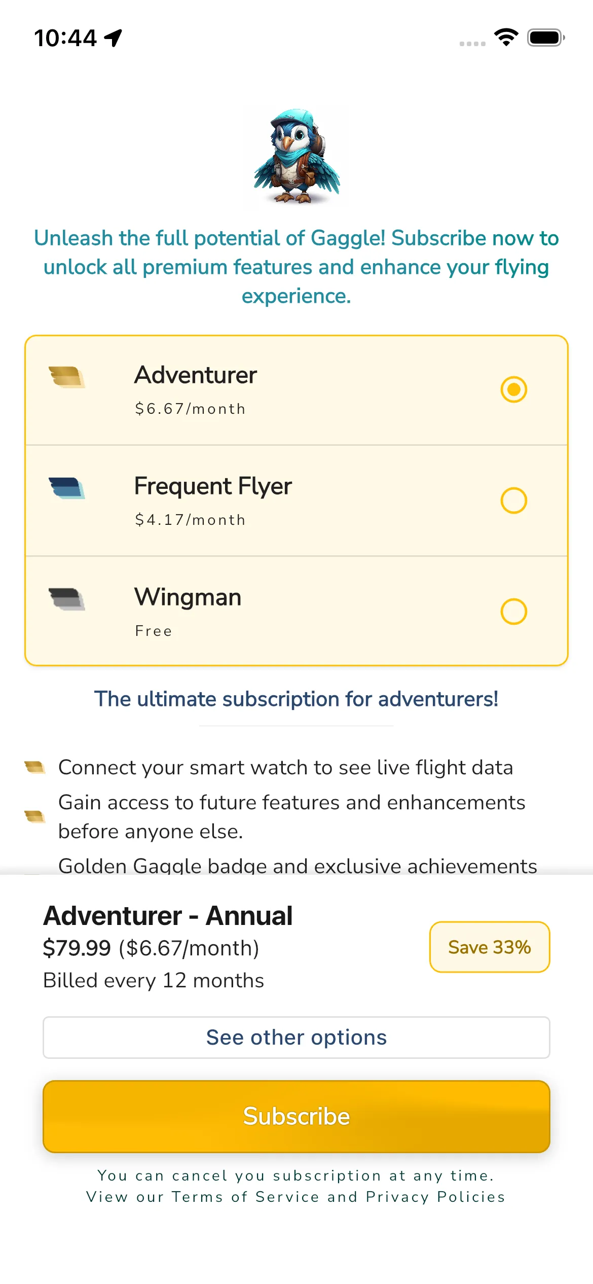 Onboarding Trial