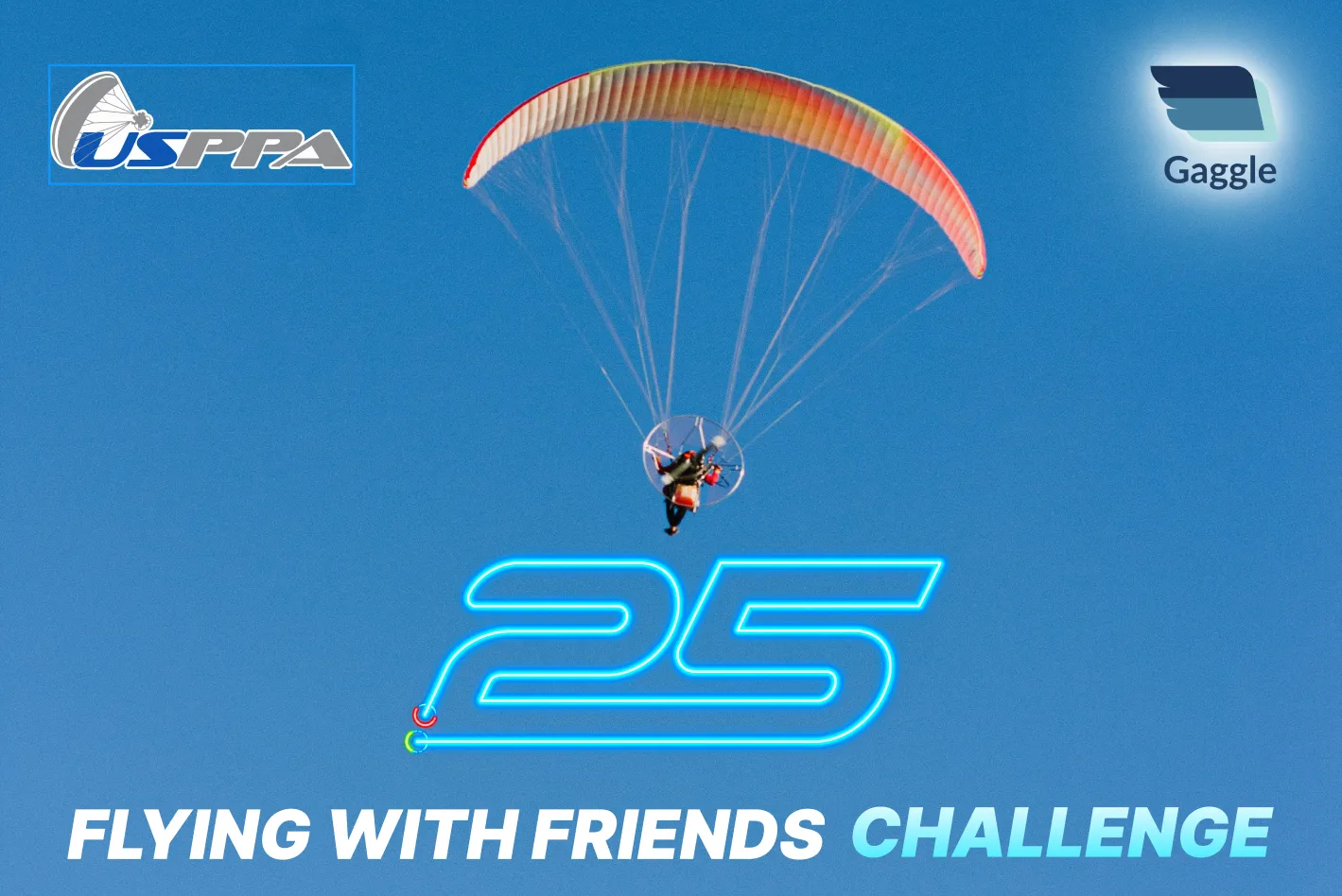 Gaggle x USPPA - The USPPA 25 Years: Flying with Friends Challenge